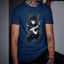 Camiseta Basica Unissex Demon Slayer Tokito Kanji Raios