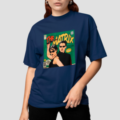 Camiseta Básica Unissex Capa Hq Neo Trinity Matrix