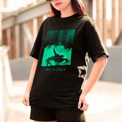 Camiseta Básica Unissex Neo Slow Motion Matrix