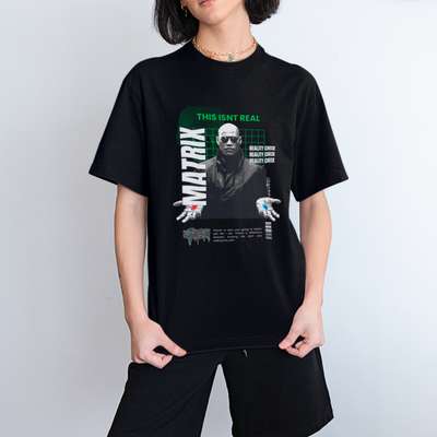 Camiseta Básica Unissex Morpheus Pilulas Matrix