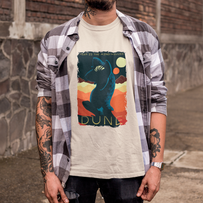 Camiseta Básica Unissex Duna Arte Silhueta
