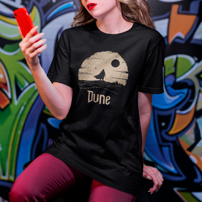Camiseta Básica Unissex Duna Silhueta Sol