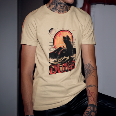Camiseta Básica Unissex Duna Verme Silhueta