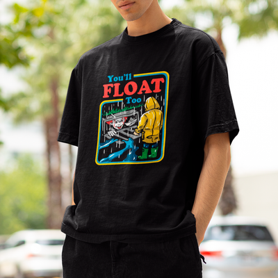 Camiseta Básica Unissex Youll Float Too IT A Coisa