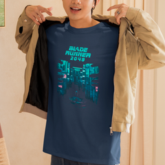 Camiseta Básica Unissex Blade Runner City Art