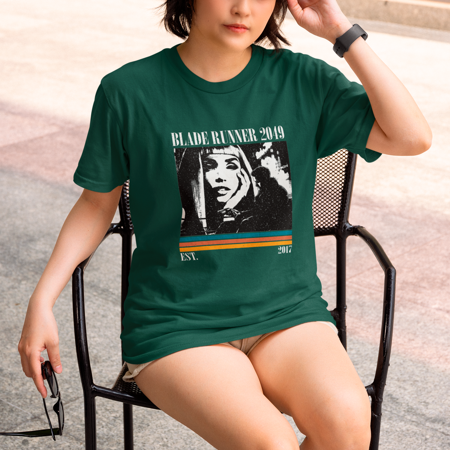 Camiseta Básica Unissex Blade Runner Cena Est 2017