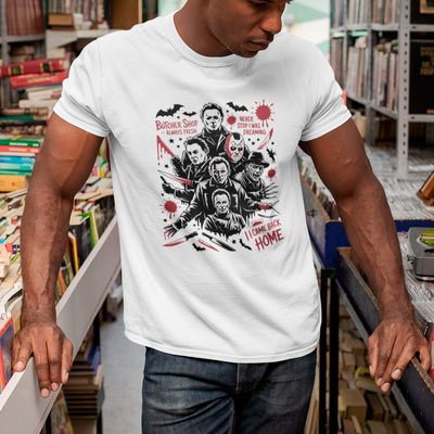 Camiseta Básica Unissex Butcher Shop Sexta Feira 13