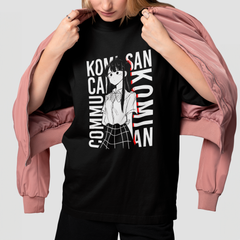 Camiseta Básica Unissex Komi Texto Komi Cants Communicate