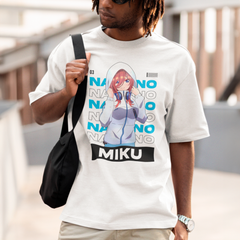 Camiseta Básica Unissex The Quintessential Quintuplets Miku Moletom