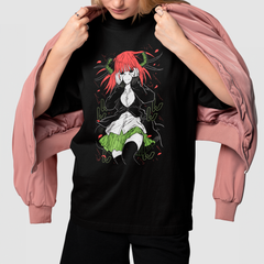 Camiseta Básica Unissex The Quintessential Quintuplets Nino Uniforme