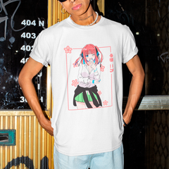 Camiseta Básica Unissex The Quintessential Quintuplets Nino Gal Kanji