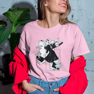 Camiseta Básica Unissex Chika Fujiwara Dancando Kaguya-sama