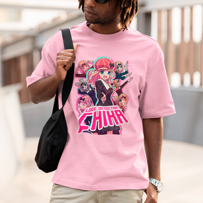 Camiseta Básica Unissex Chika Love Detective Kaguya-sama