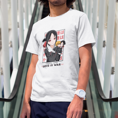 Camiseta Básica Unissex Love is War Fantoste Kaguya-sama