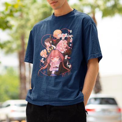 Camiseta Básica Unissex Personagens Kaguya-sama two