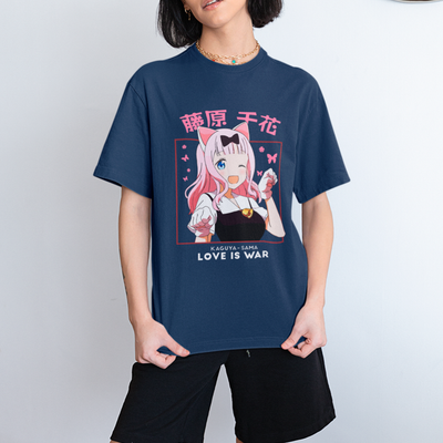 Camiseta Básica Unissex Kaguya-sama kawaii