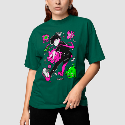 Camiseta Básica Unissex Shigeo Kageyama Mob Psycho 100