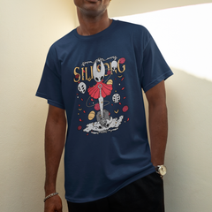 Camiseta Básica Unissex Hollow Knight Silksong Hornet Tumulo