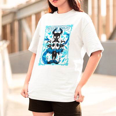 Camiseta Básica Unissex Hollow Knight Sombra