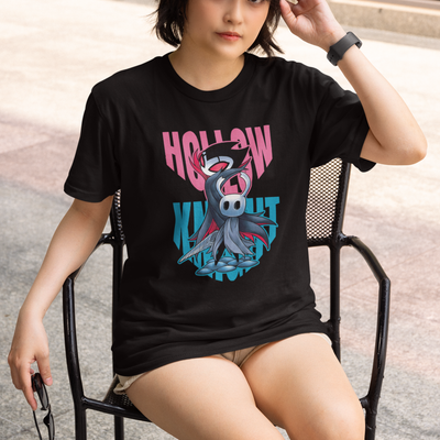 Camiseta Básica Unissex Hollow Knight Grimm