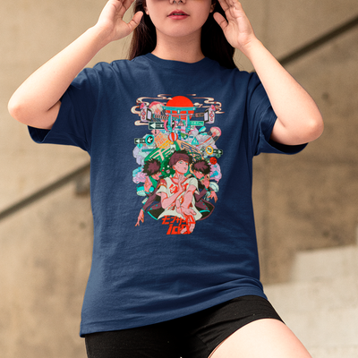 Camiseta Básica Unissex Shigeo Kageyama Cidade Mob Psycho 100