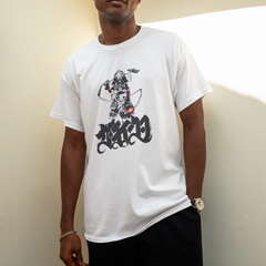 Camiseta Básica Unissex Rudo Kanji Grafittii Gachiakuta