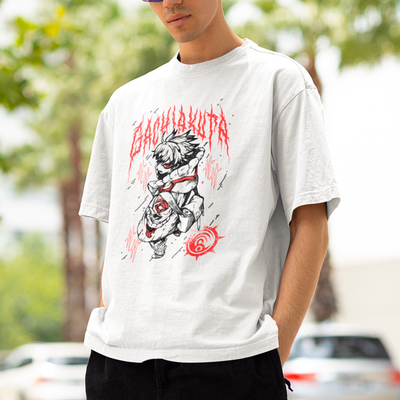 Camiseta Básica Unissex Rudo Kanji Gachiakuta