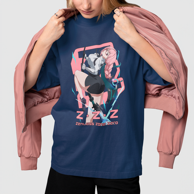 Camiseta Básica Unissex Zenless Zone Zero Tsukishiro Yanagi