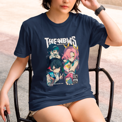 Camiseta Básica Unissex Zenless Zone Zero Capa Revista The News