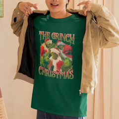 Camiseta Básica Unissex O Grinch Christmas Collab