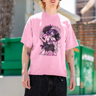 Camiseta Básica Unissex Chainsaw Man Reze Bomba Fumaça