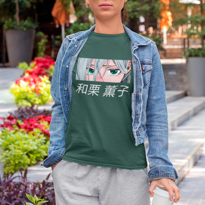 Camiseta Básica Unissex Kaoru Hana Olhos Hoshina Subaru