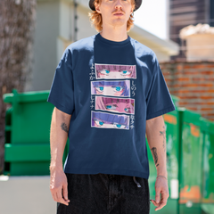 Camiseta Básica Unissex Yofukashi No Uta Nazuna Nanakusa Olhos