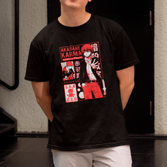 Camiseta Básica Unissex Koro Sensei Akabane Karma