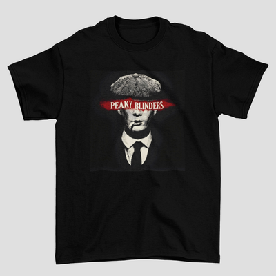 Camiseta Básica Unissex Peaky Blinders Smoke Photo