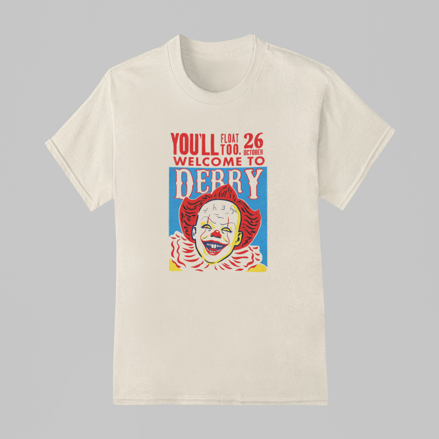 Camiseta Básica Unissex IT: Bem Vindos  A Derry Welcome