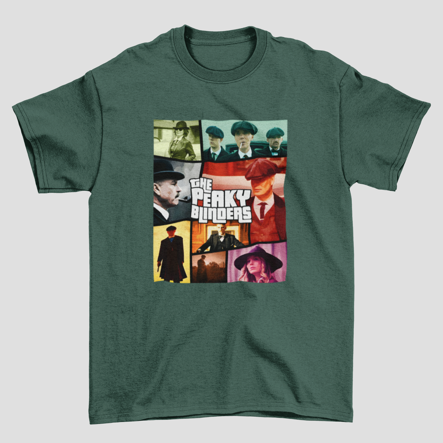 Camiseta Básica Unissex Peaky Blinders GTA