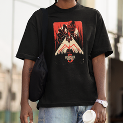 Camiseta Básica Unissex Stranger Things Vecna´s Poster