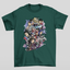 Camiseta Básica Unissex Arcane Aquarela Verde