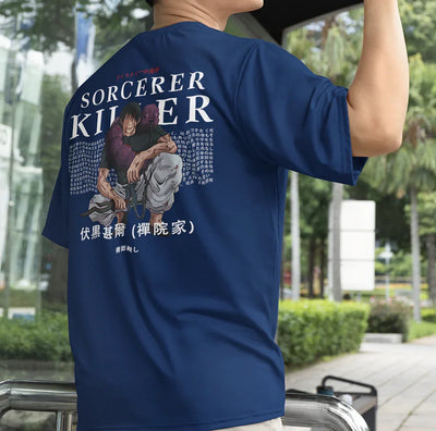 Camiseta Básica Unissex Jujutsu Kaisen Toji Killer