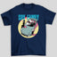 Camiseta Básica Unissex Spy x Family Carro- azul-marinho
