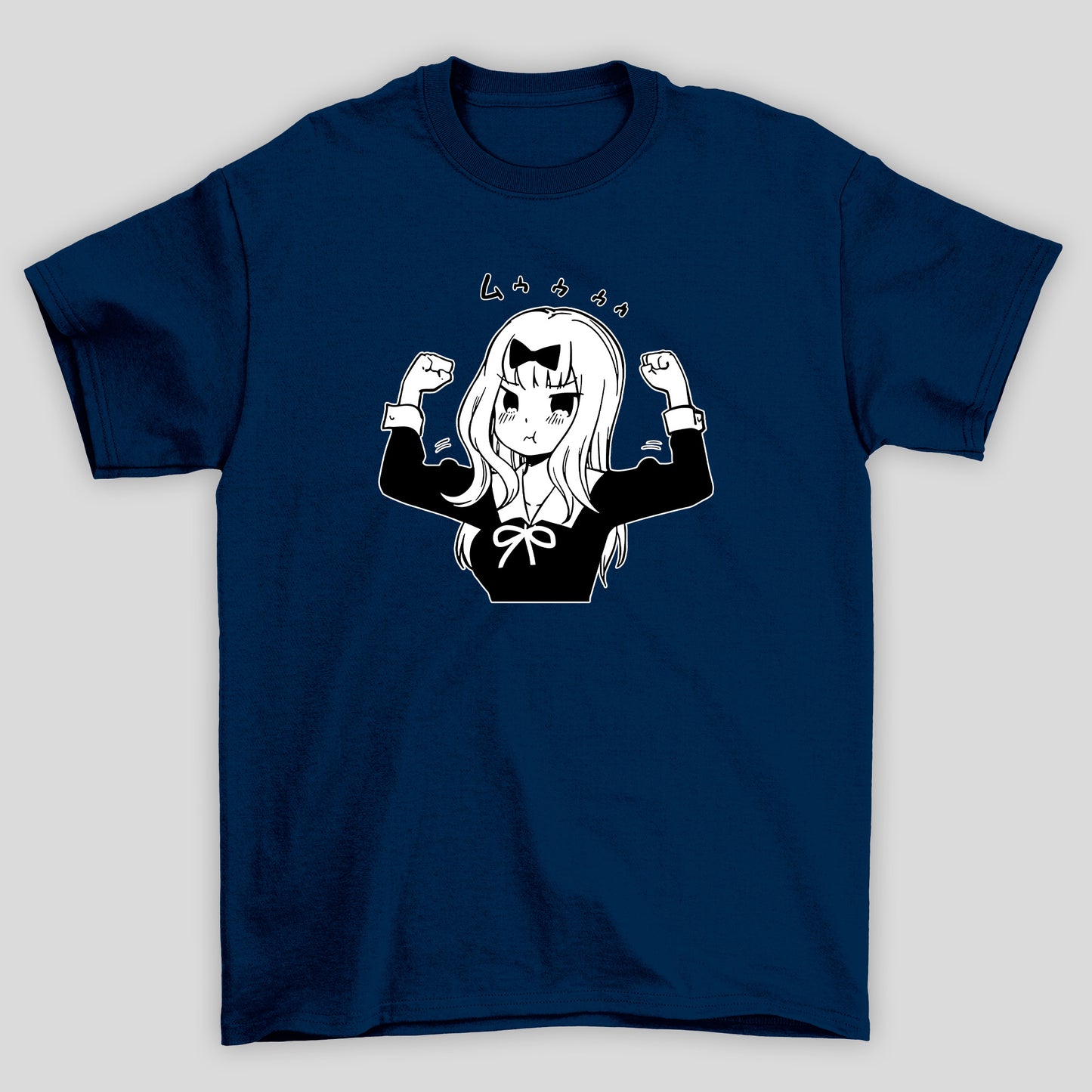 Camiseta Básica Unissex Chika Fujiwara Anime Kaguya-sama Love is War