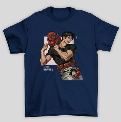 Camiseta Básica Unissex Jujutsu Kaisen Toji Fushiguro