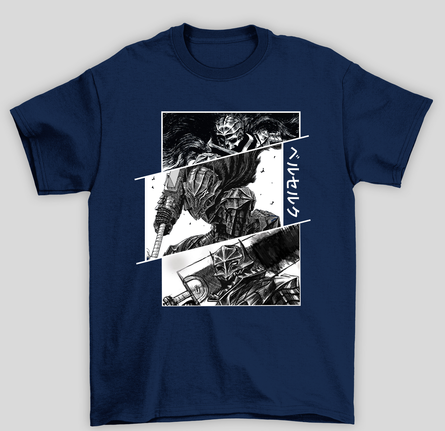Camiseta Básica Unissex Berserk Anime
