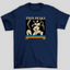 Camiseta Básica Unissex Twin Peaks Est 1990- azul-marinho