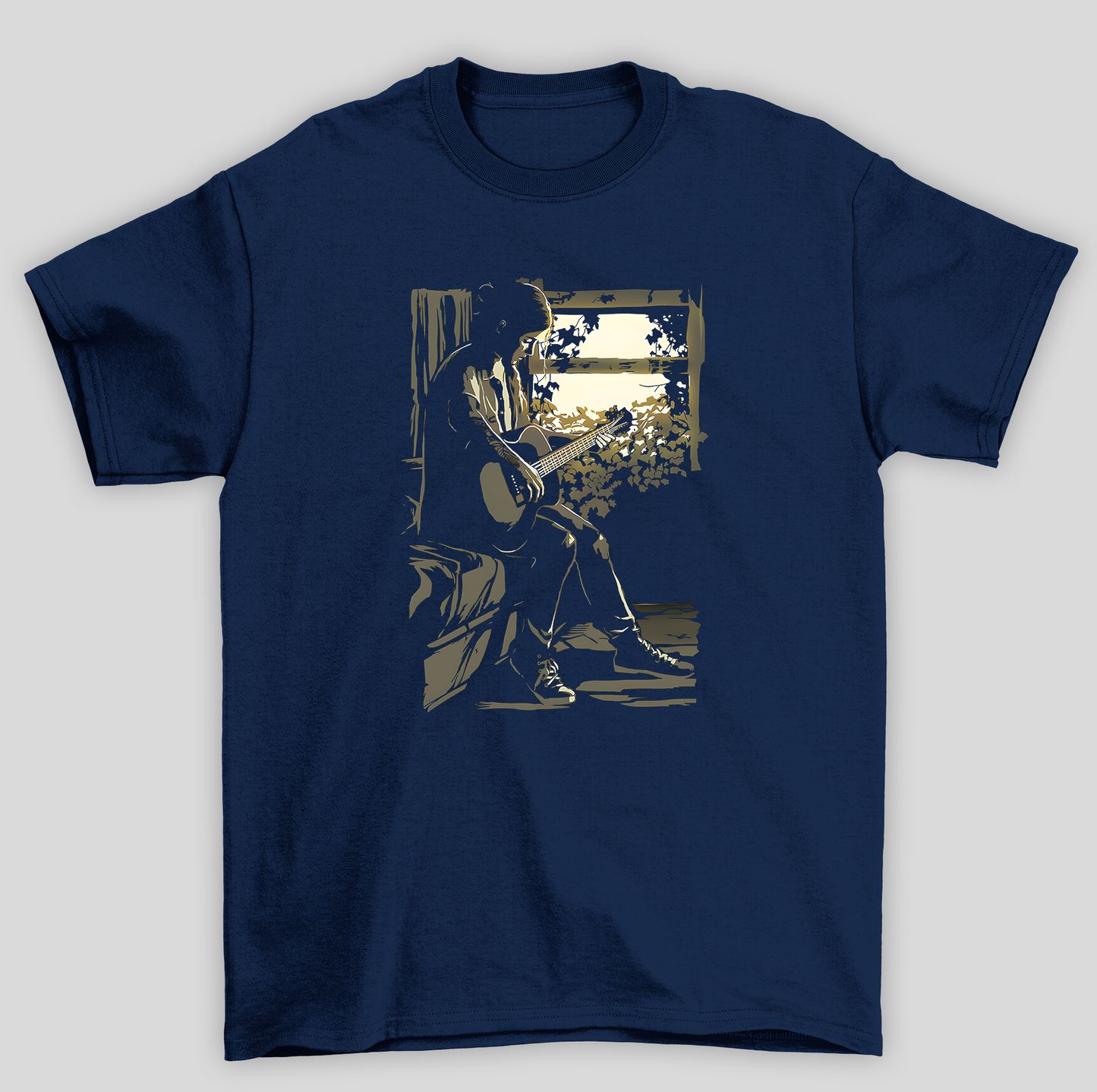 Camiseta Básica Unissex The Last Of Us Ellie Janela