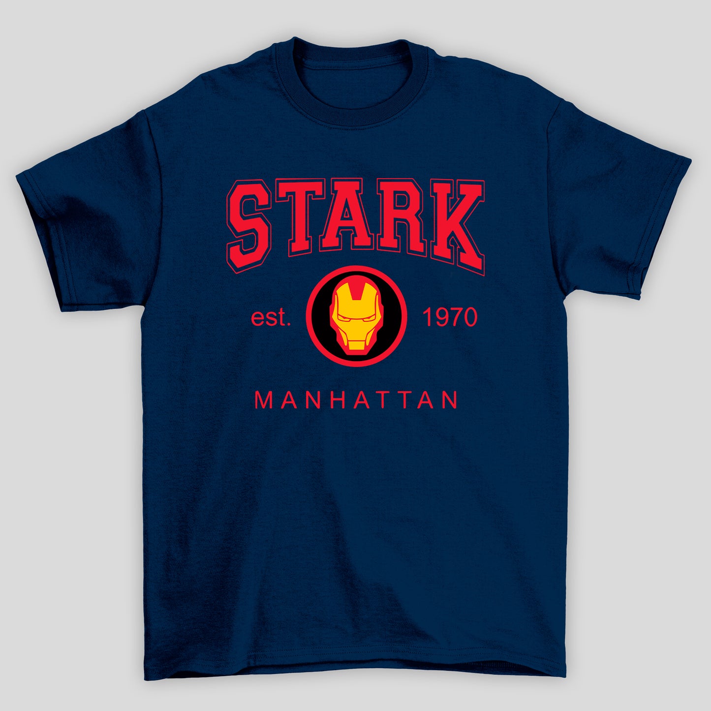 Camiseta Básica Unissex Homem de Ferro Stark Manhattan