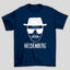 Camiseta Básica Unissex Breaking Bad Heisenberg Desenho Rosto