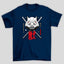 Camiseta Básica Unissex Demon Slayer Inosuke Mascara Kanji