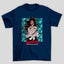 Camiseta Básica Unissex Demon Slayer Kokushibo Kanji Espada